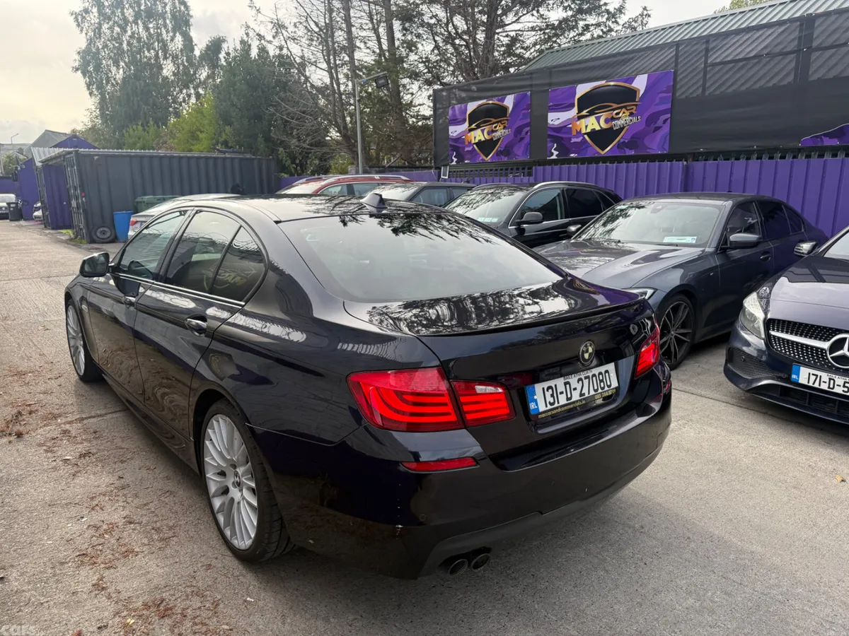 BMW 5-Series Saloon, Diesel, 2013, Black