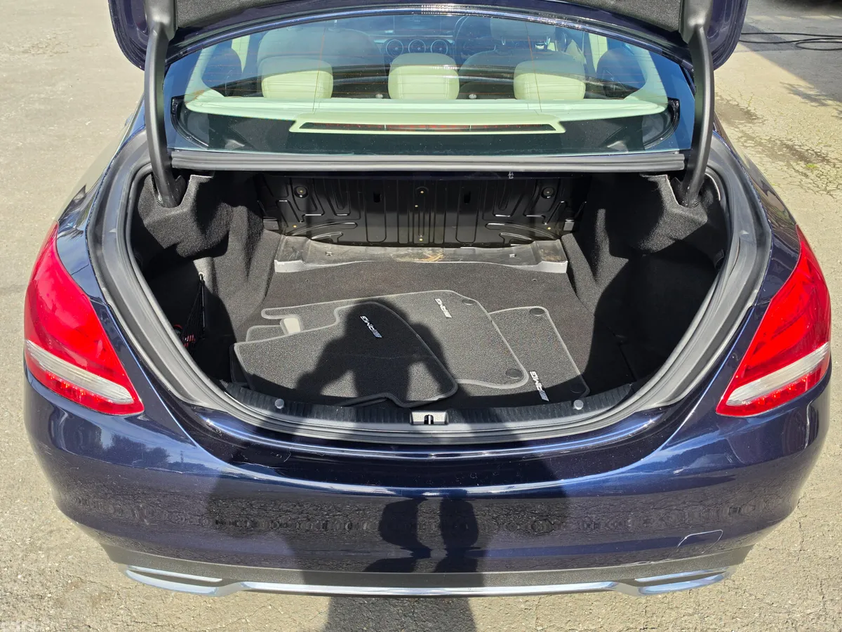 Mercedes-Benz C-Class Saloon, Diesel, 2016, Blue