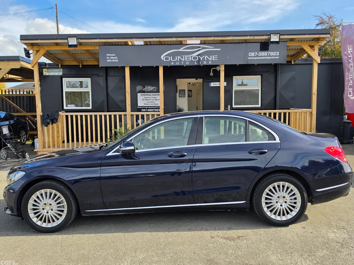 Mercedes-Benz C-Class Saloon, Diesel, 2016, Blue