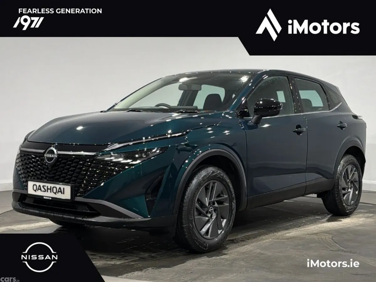 Nissan Qashqai SUV, Petrol Hybrid, 2027, Green