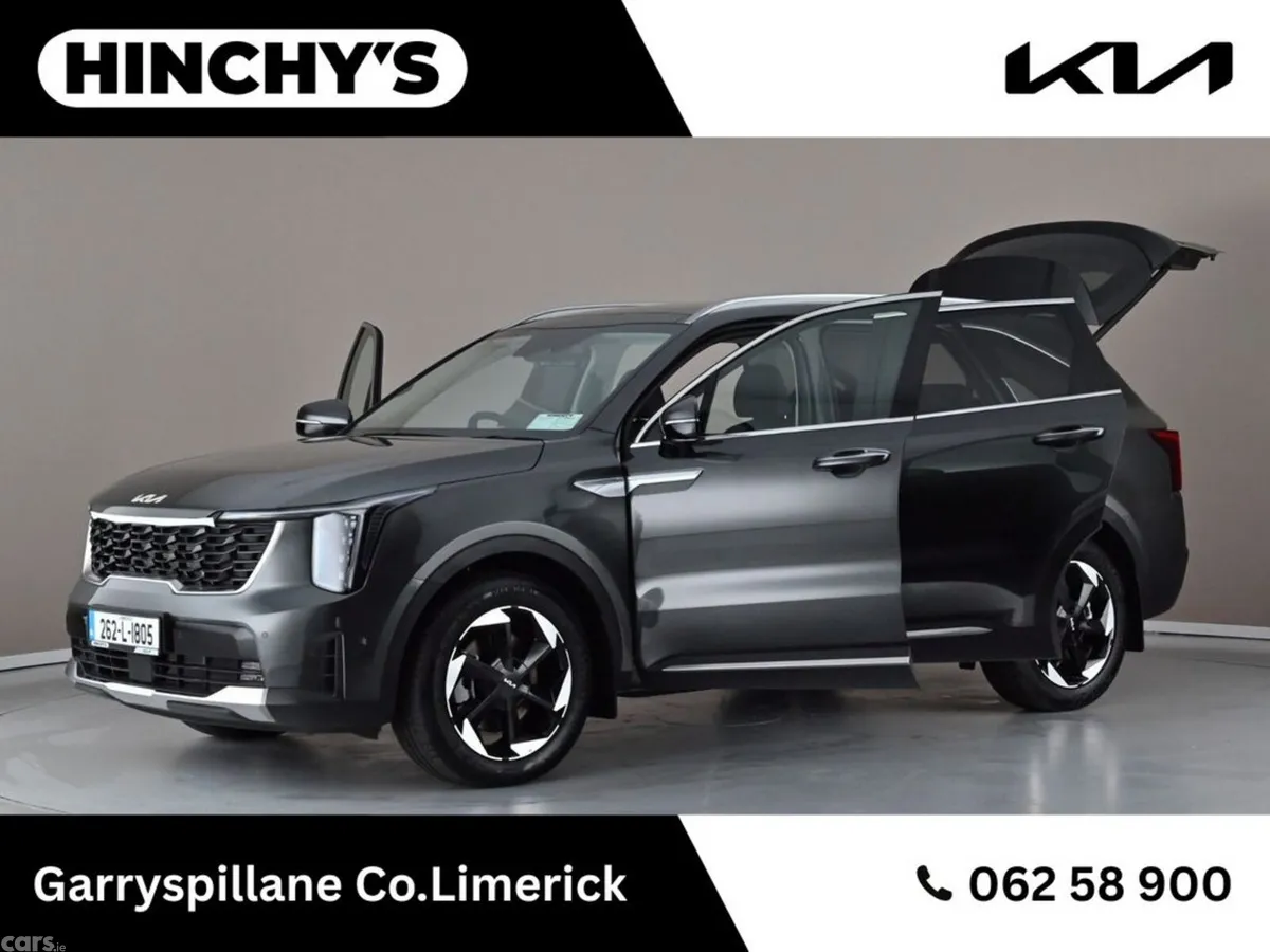 Kia Sorento SUV, Diesel Hybrid, 2026, Grey