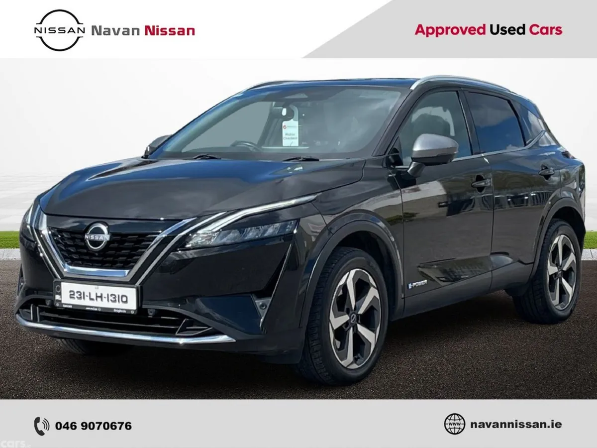 Nissan Qashqai MPV, Petrol Hybrid, 2023, Black