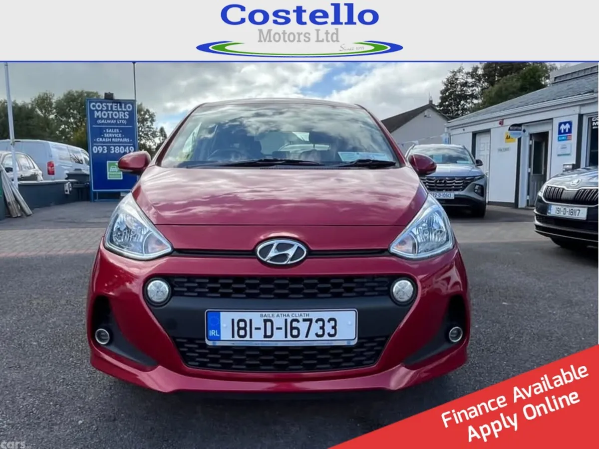 Hyundai i10 Hatchback, Petrol, 2018, Red