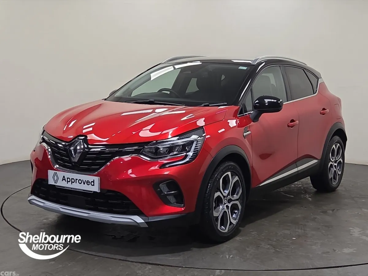 Renault Captur Hatchback, Petrol Hybrid, 2023, Red