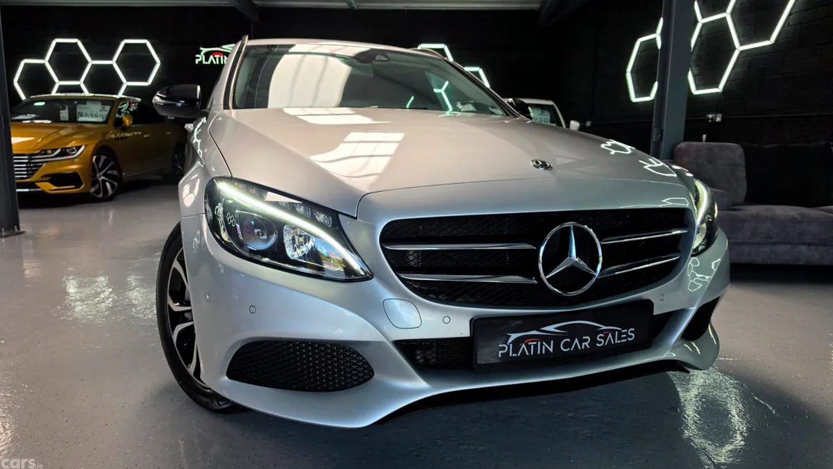 Mercedes-Benz C-Class Estate, Petrol Plug-in Hybrid, 2018, Silver