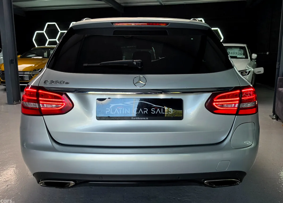 Mercedes-Benz C-Class Estate, Petrol Plug-in Hybrid, 2018, Silver