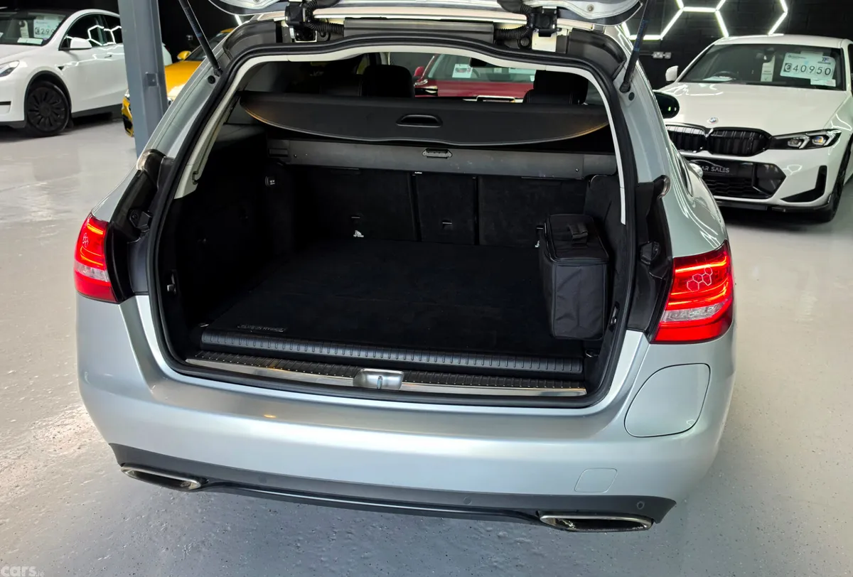 Mercedes-Benz C-Class Estate, Petrol Plug-in Hybrid, 2018, Silver