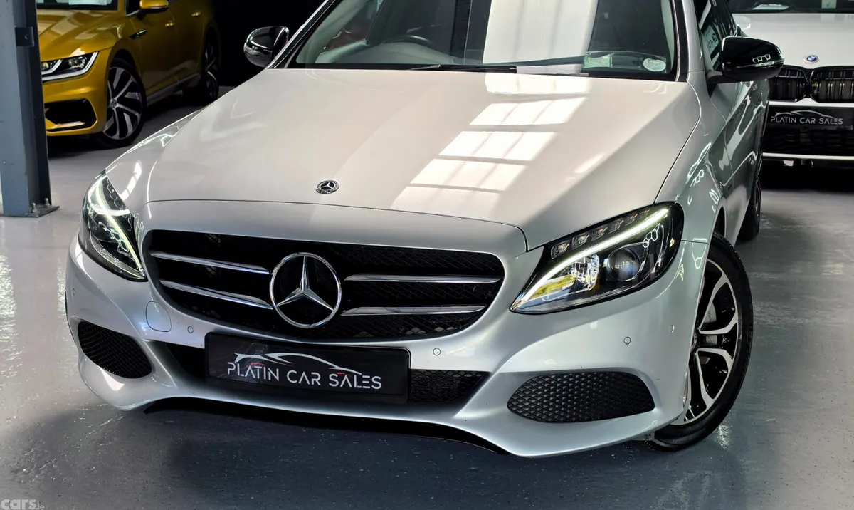 Mercedes-Benz C-Class Estate, Petrol Plug-in Hybrid, 2018, Silver