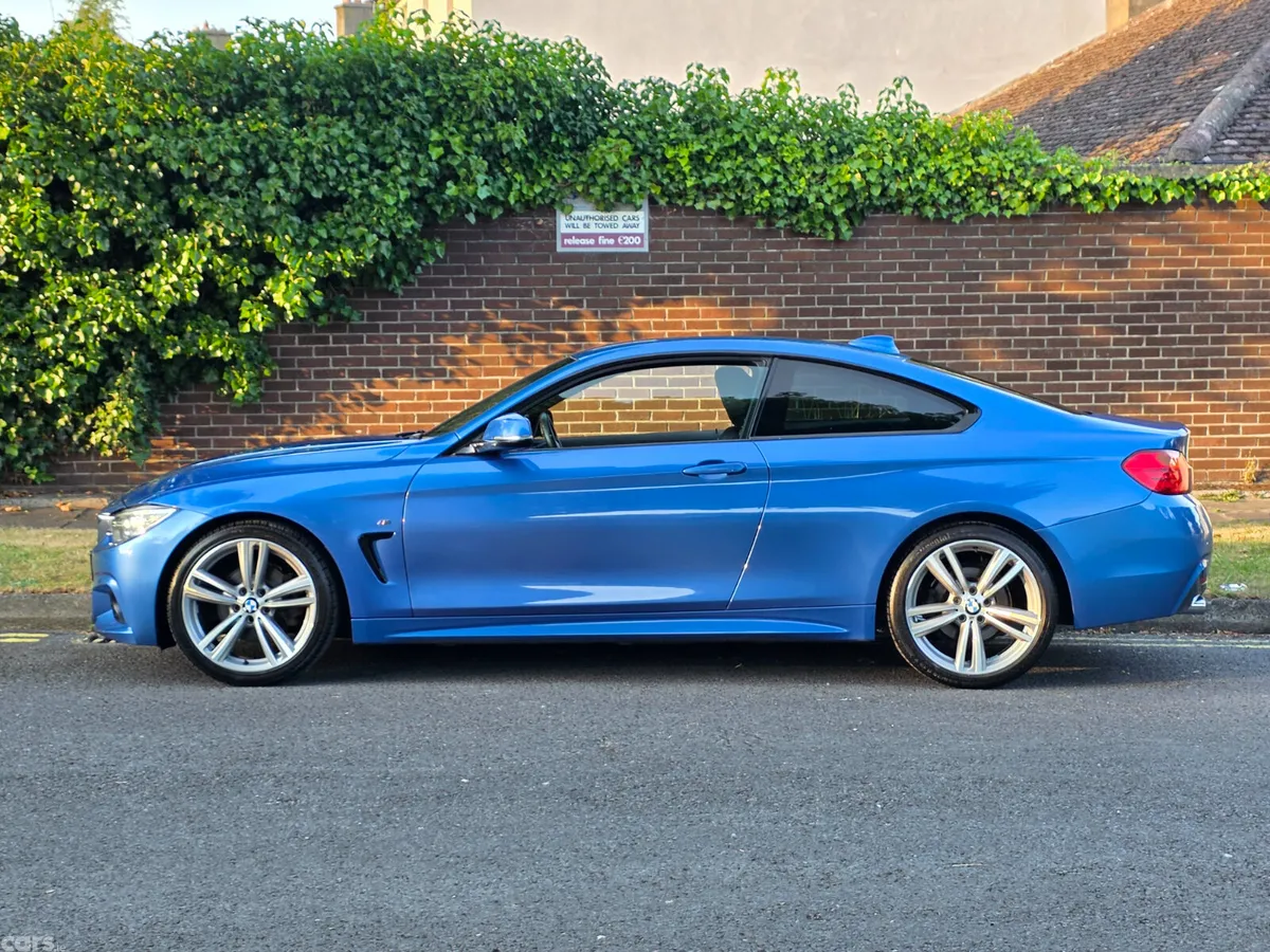 BMW 4-Series Coupe, Diesel, 2014, Blue