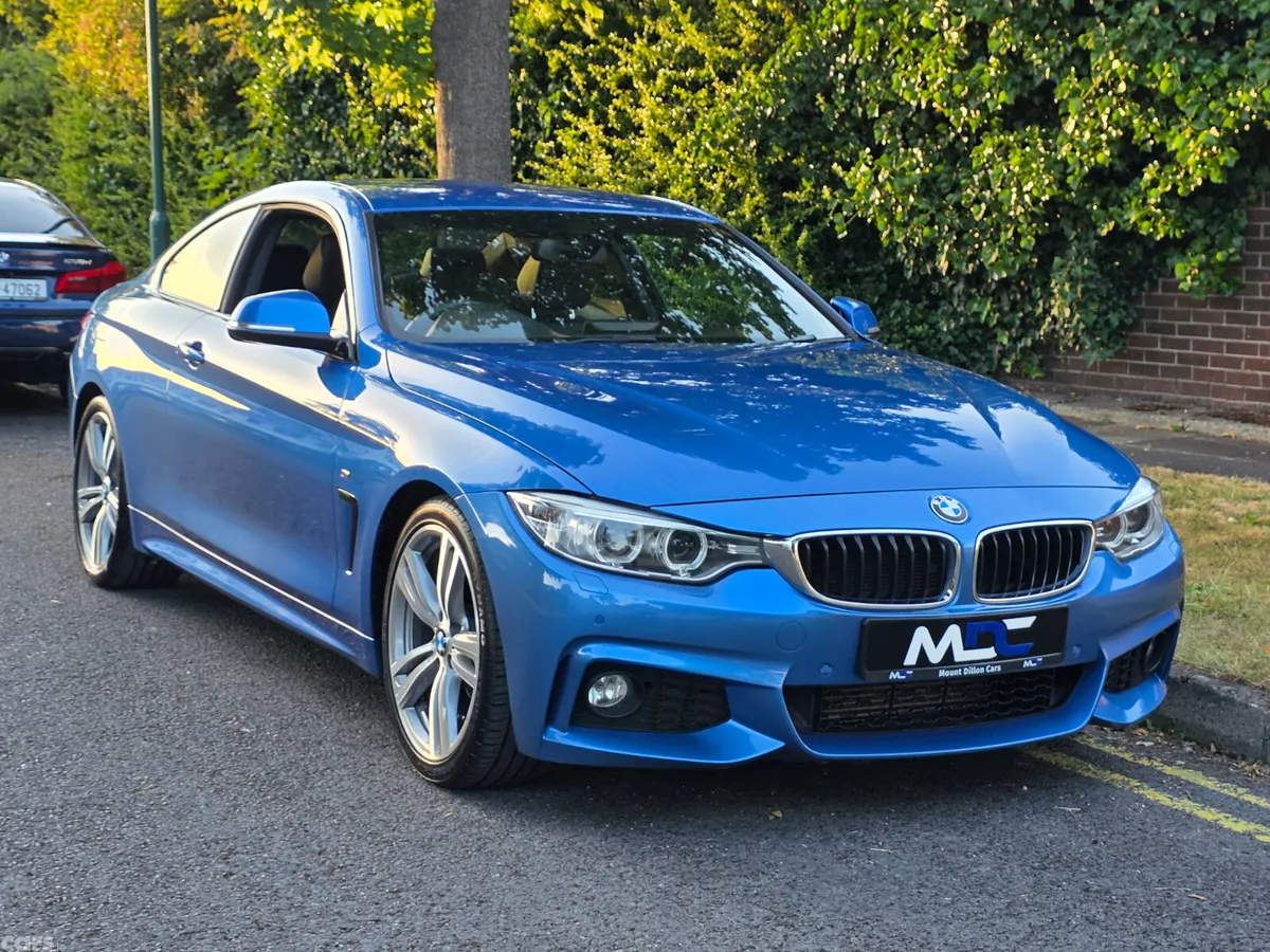 BMW 4-Series Coupe, Diesel, 2014, Blue