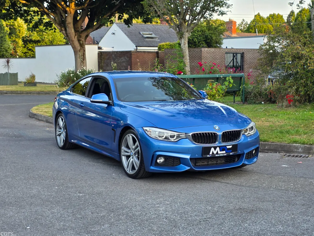 BMW 4-Series Coupe, Diesel, 2014, Blue