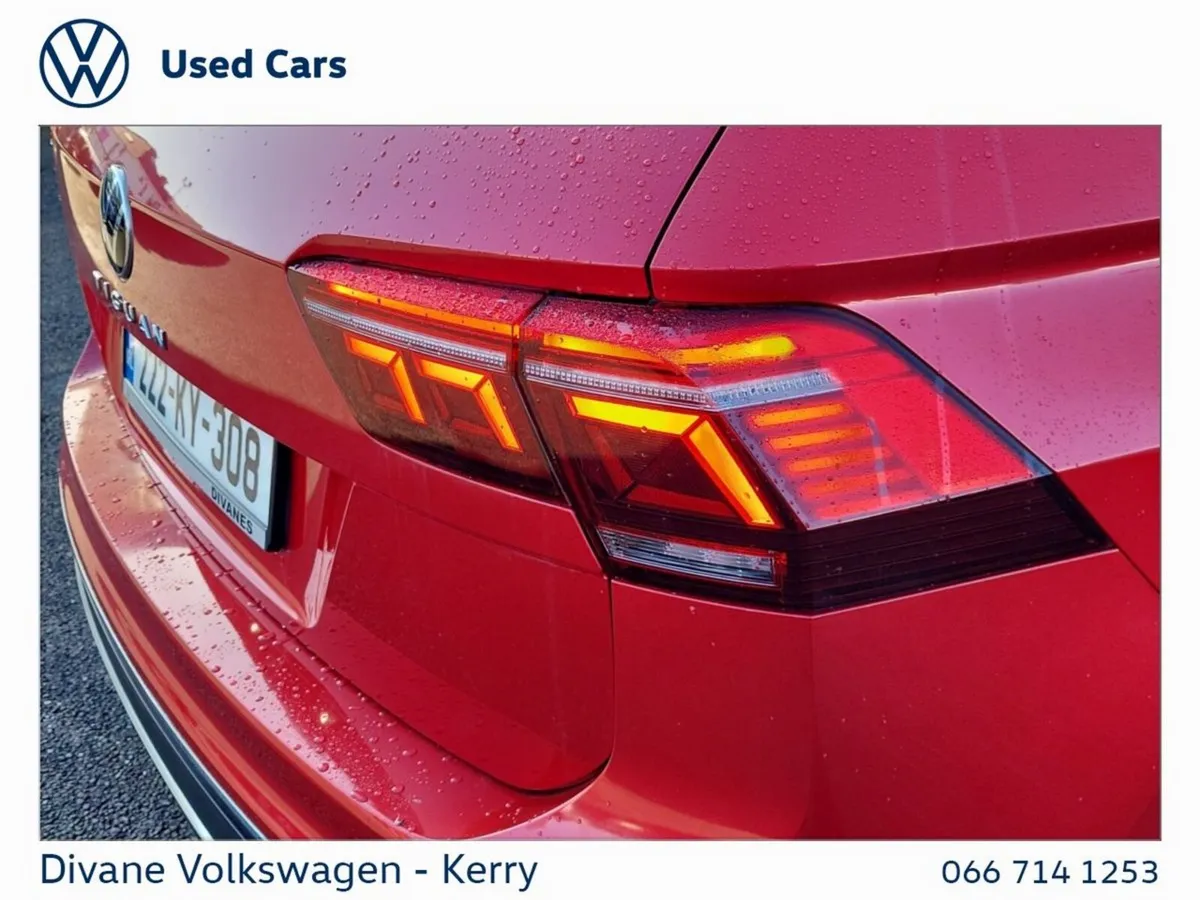 Volkswagen Tiguan SUV, Diesel, 2022, Red