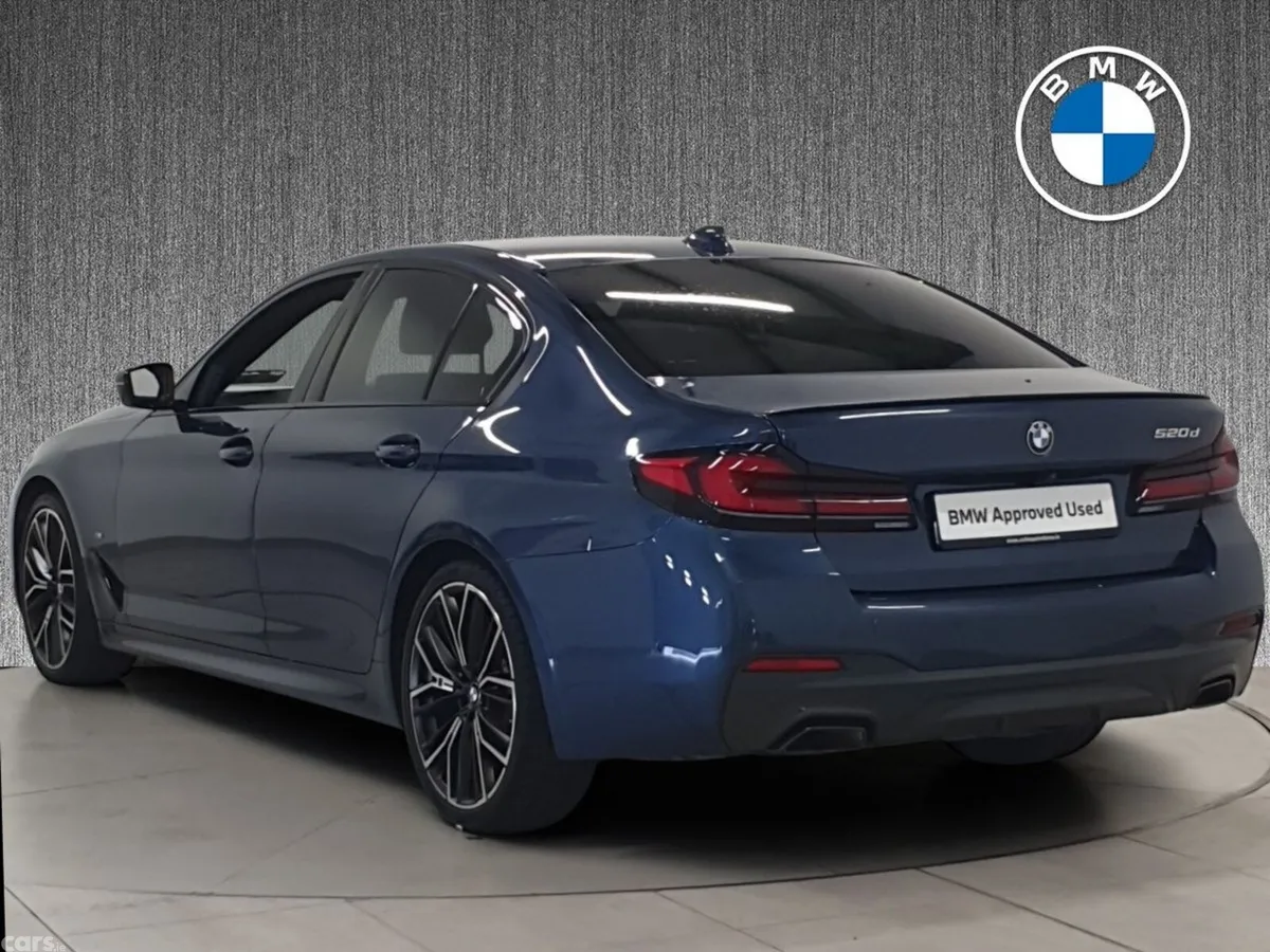 BMW 5-Series Saloon, Diesel, 2023, Blue