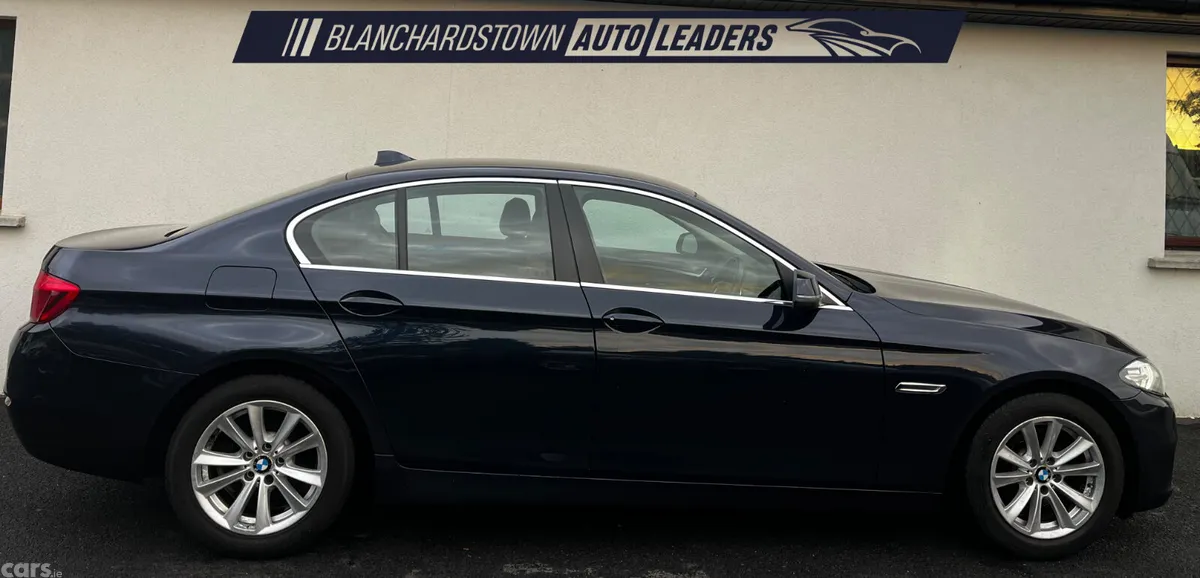 BMW 5-Series Saloon, Diesel, 2014, Blue