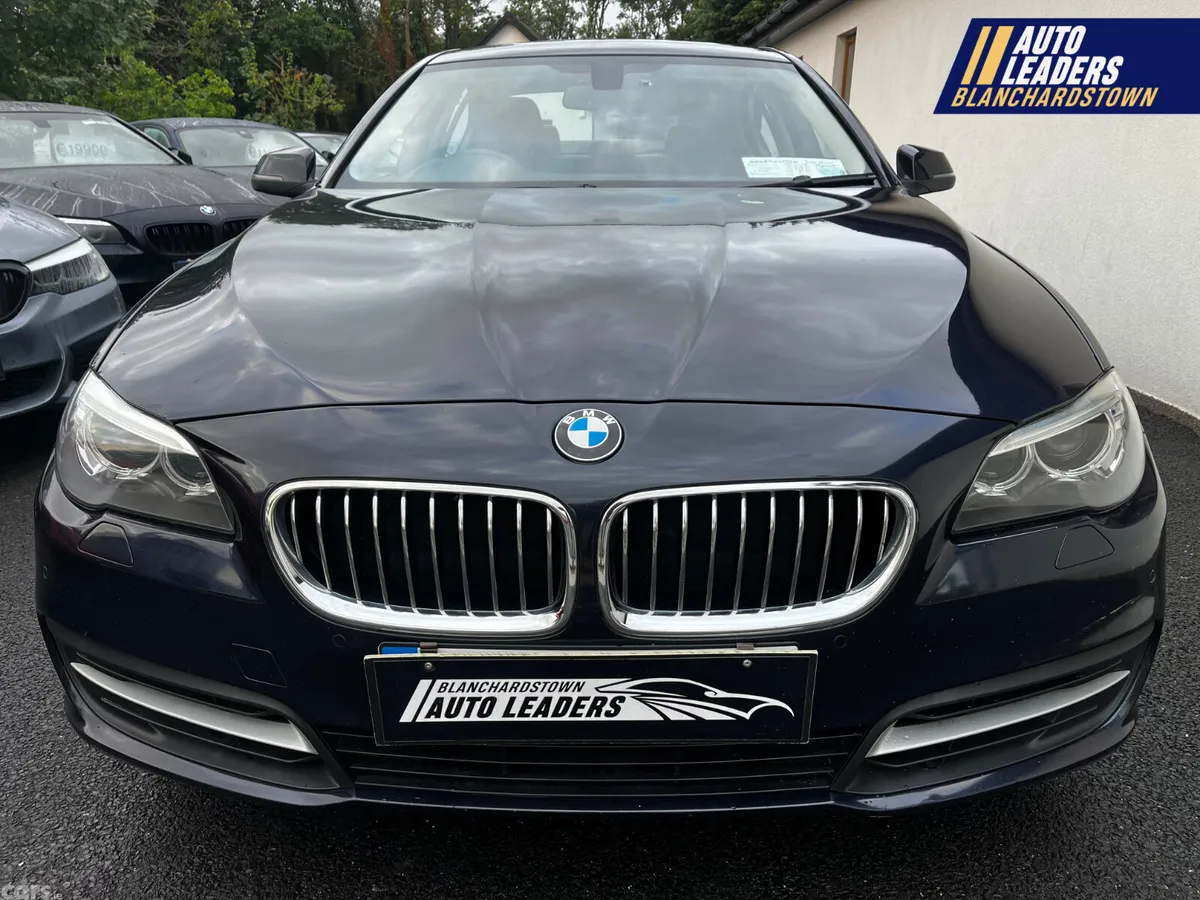 BMW 5-Series Saloon, Diesel, 2014, Blue