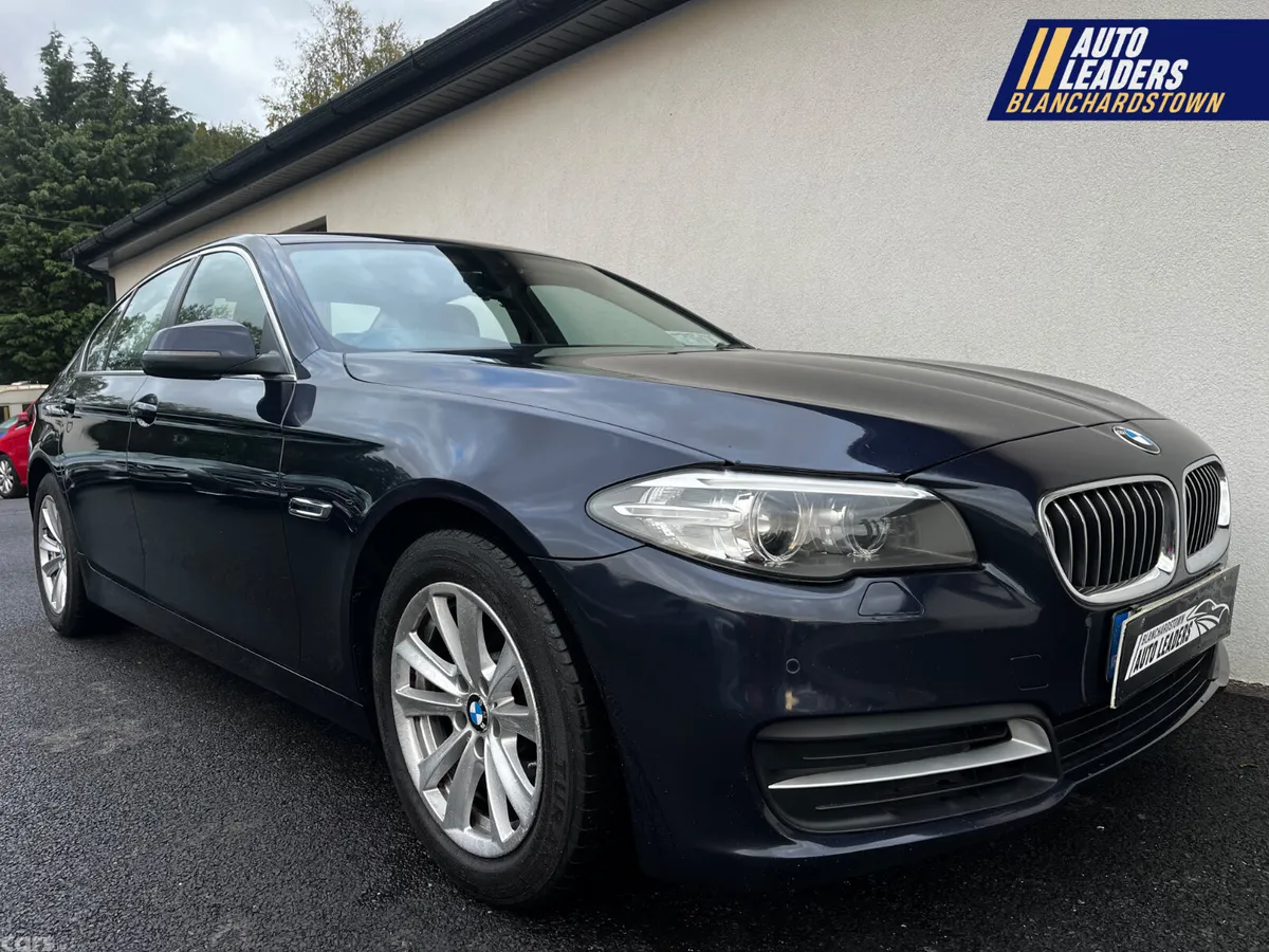 BMW 5-Series Saloon, Diesel, 2014, Blue