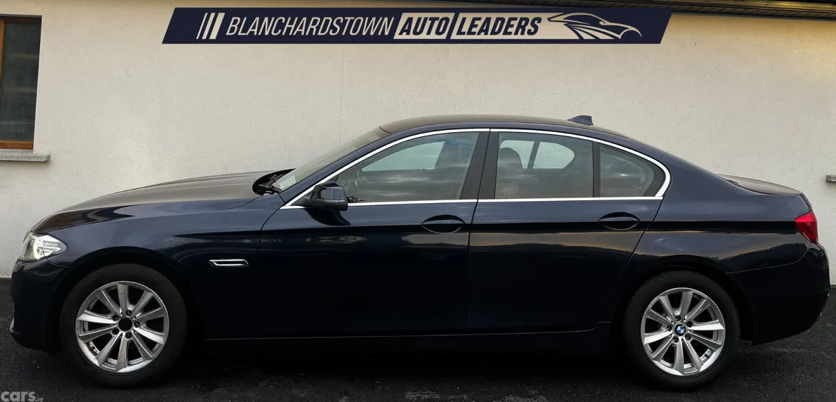 BMW 5-Series Saloon, Diesel, 2014, Blue