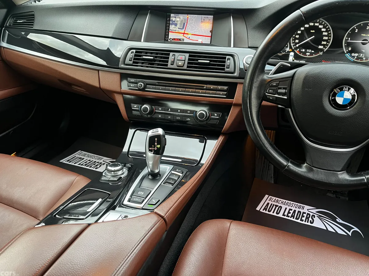 BMW 5-Series Saloon, Diesel, 2014, Blue