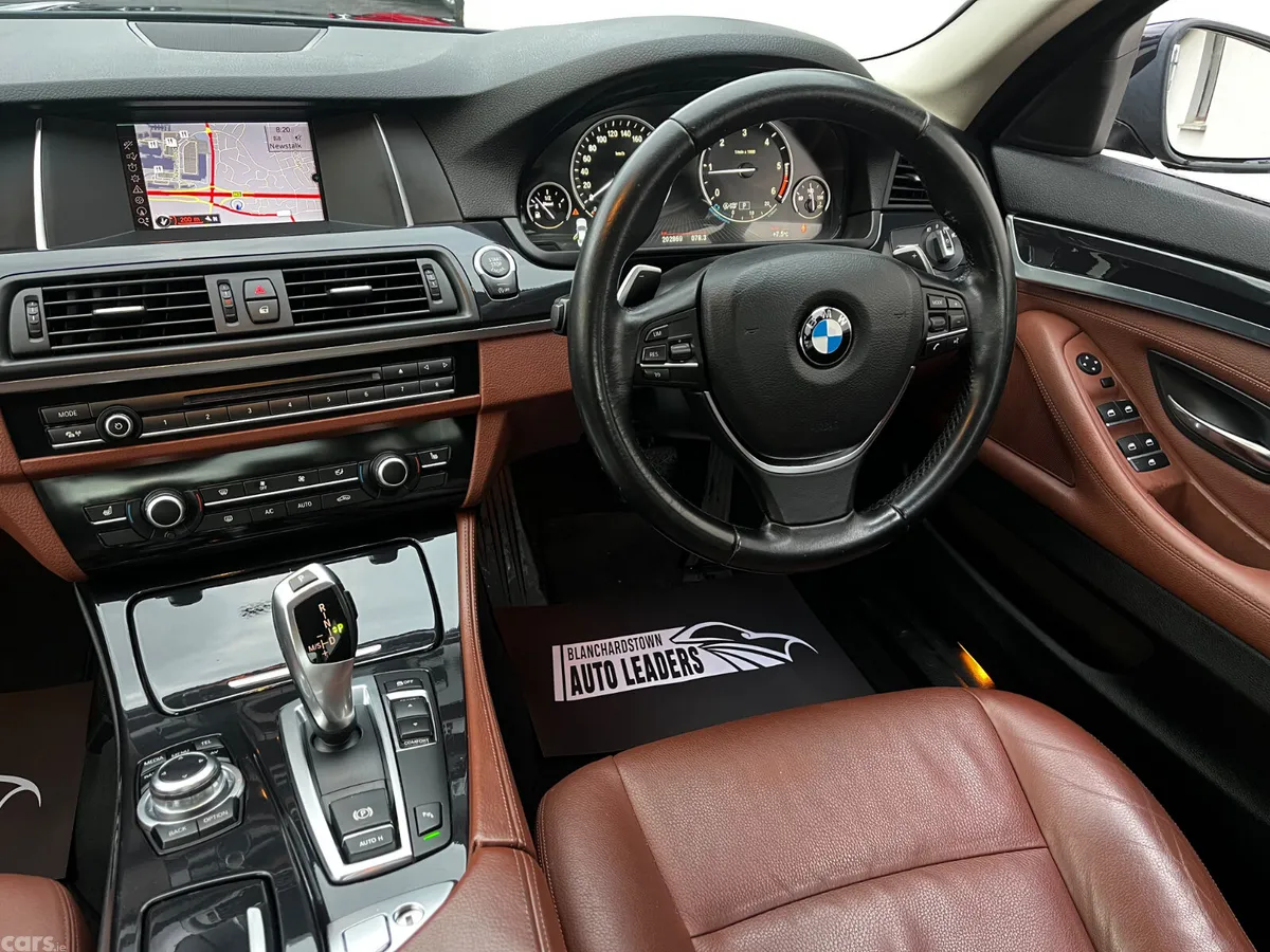 BMW 5-Series Saloon, Diesel, 2014, Blue