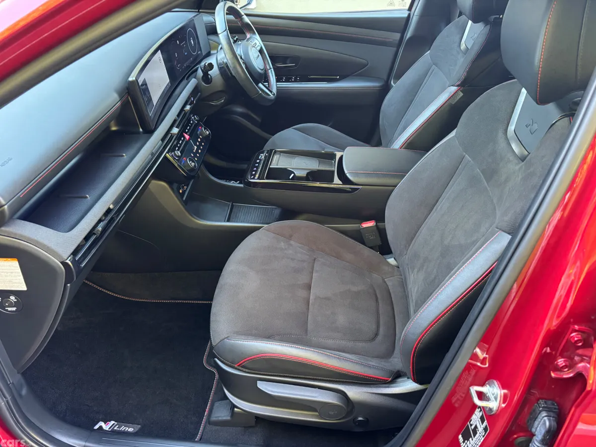 Hyundai Tucson SUV, Petrol Plug-in Hybrid, 2025, Red