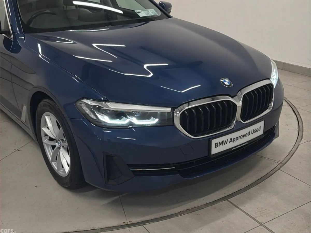 BMW 5-Series Saloon, Diesel, 2021, Blue