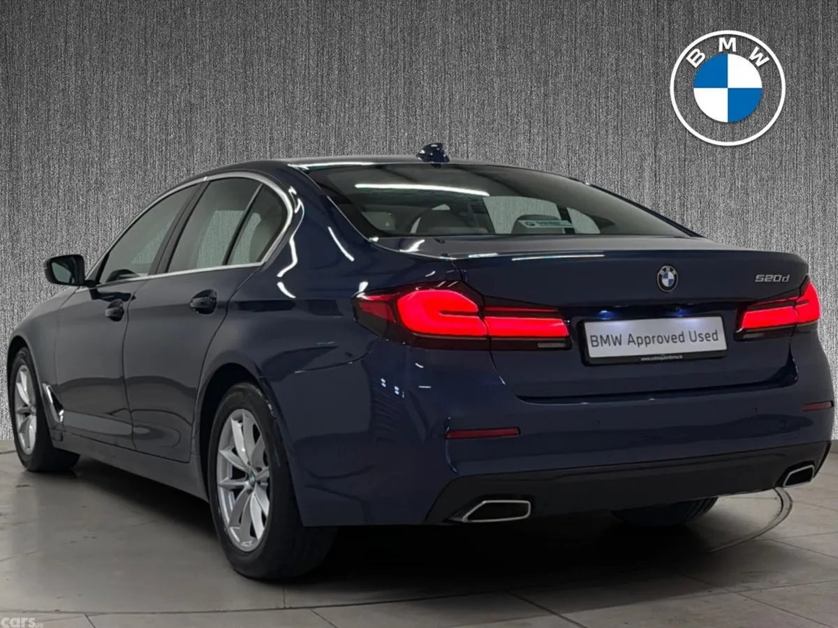 BMW 5-Series Saloon, Diesel, 2021, Blue