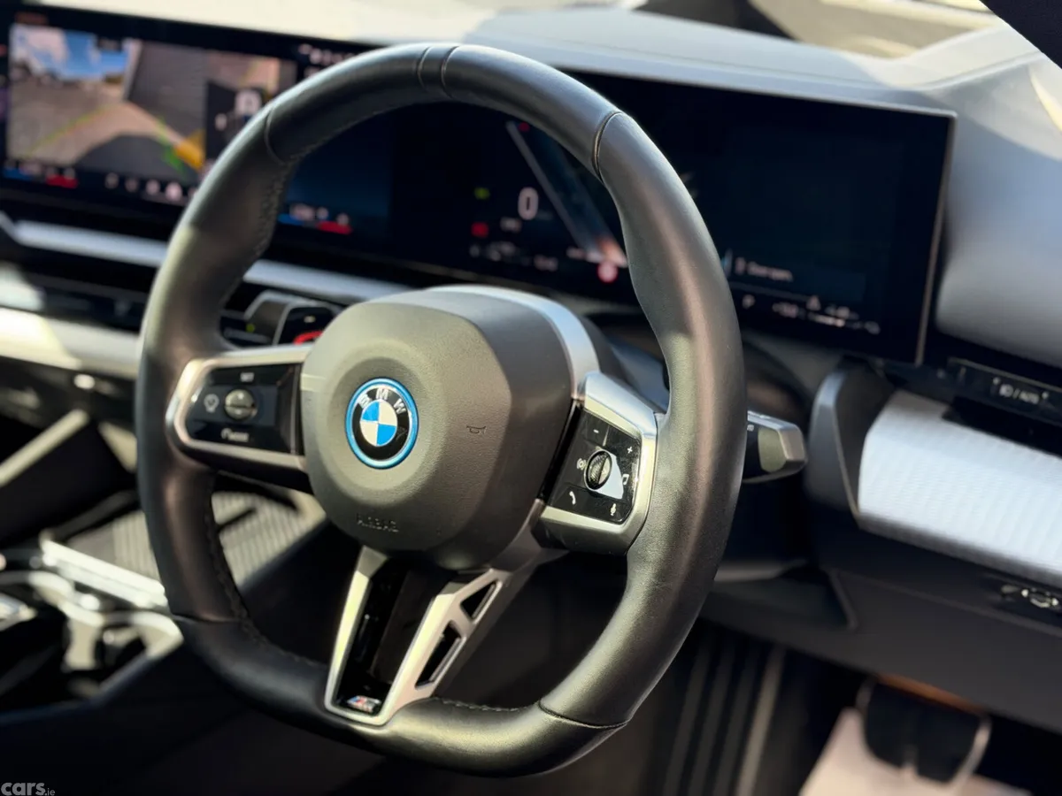 BMW 5-Series Saloon, Petrol Hybrid, 2024, White