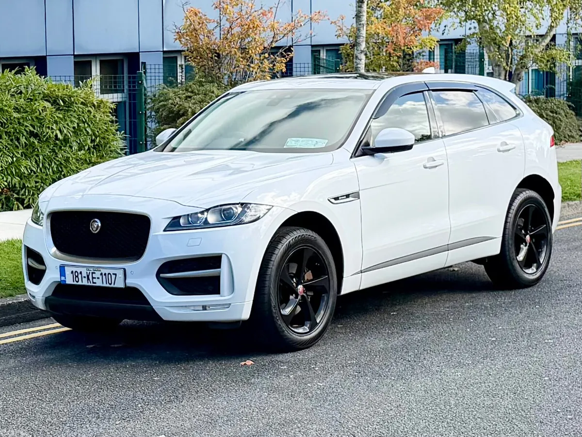 Jaguar F-Pace SUV, Diesel, 2018, White