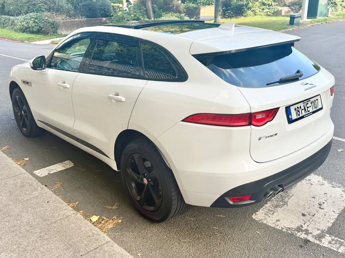 Jaguar F-Pace SUV, Diesel, 2018, White