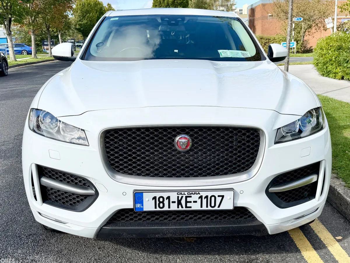 Jaguar F-Pace SUV, Diesel, 2018, White