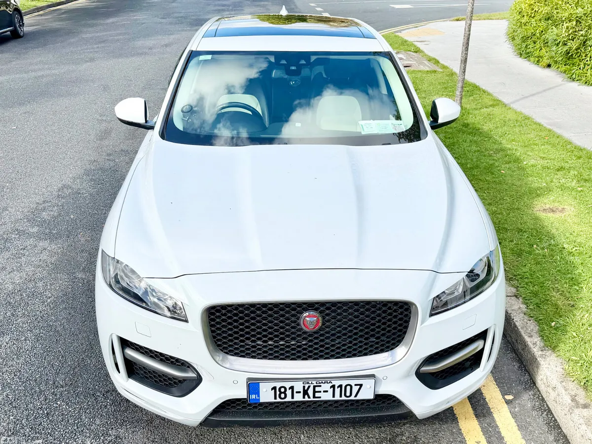 Jaguar F-Pace SUV, Diesel, 2018, White