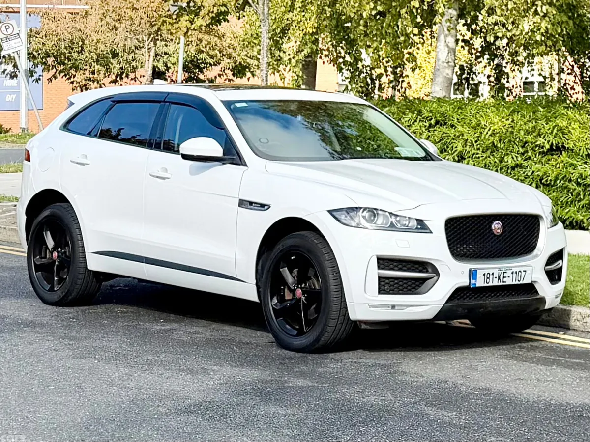 Jaguar F-Pace SUV, Diesel, 2018, White
