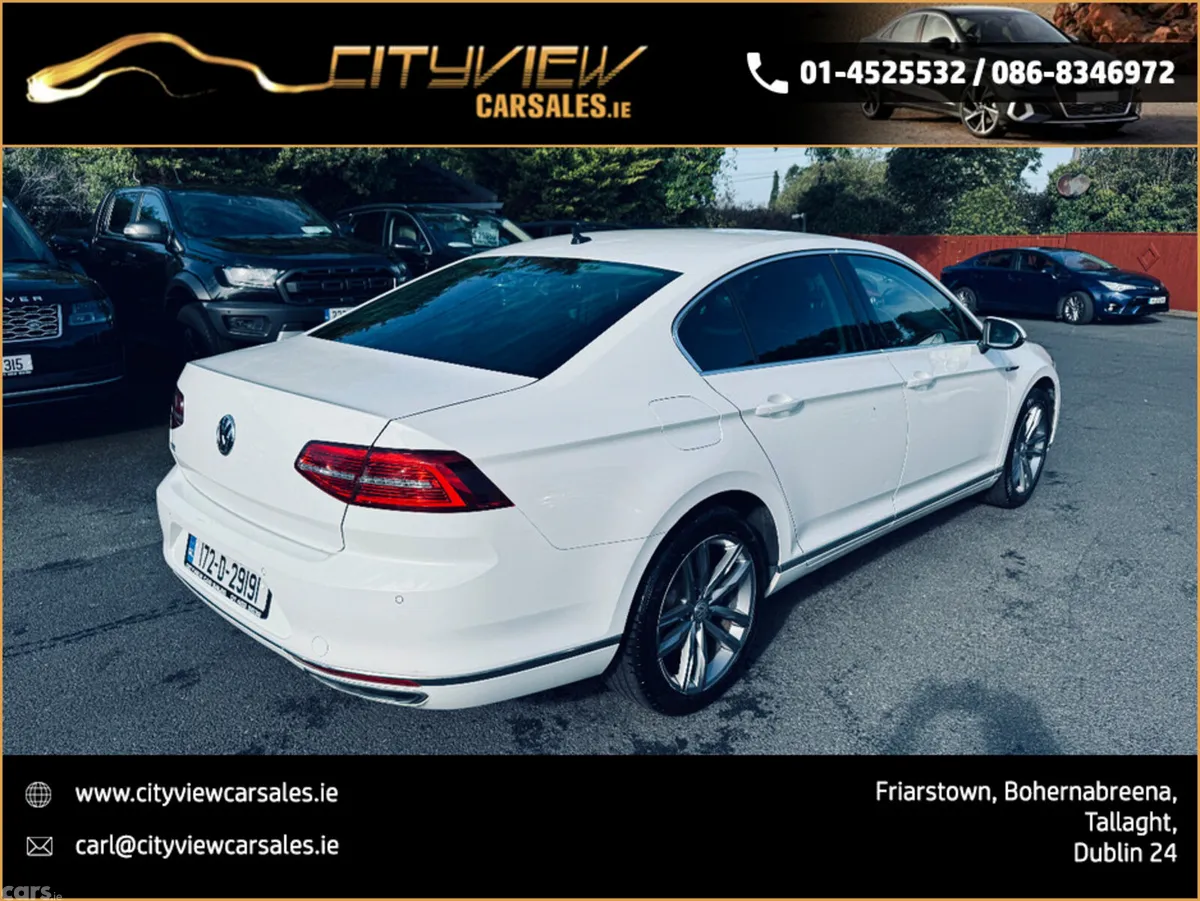 Volkswagen Passat Saloon, Petrol Plug-in Hybrid, 2017, White