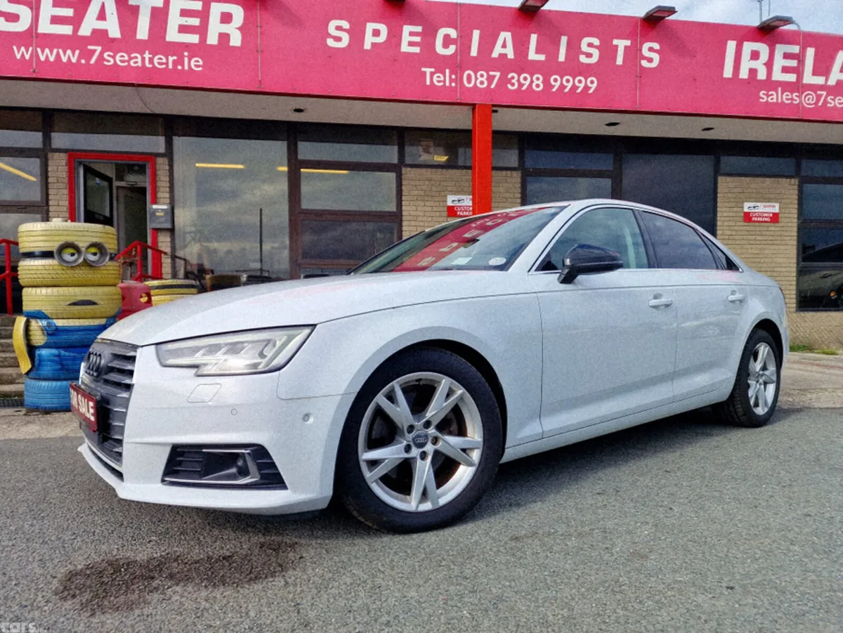 Audi A4 Saloon, Petrol, 2016, White