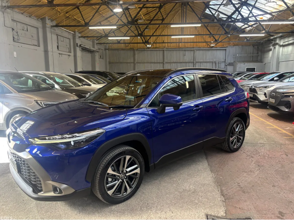 Toyota Corolla Cross SUV, Petrol Hybrid, 2023, Blue