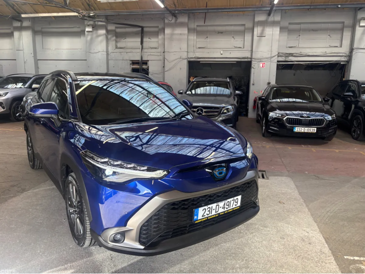 Toyota Corolla Cross SUV, Petrol Hybrid, 2023, Blue