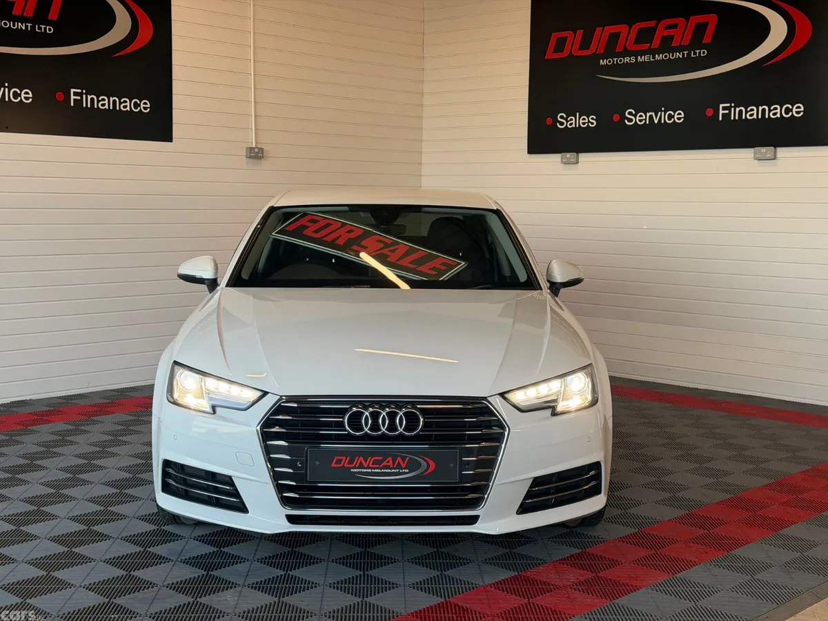 Audi A4 Saloon, Diesel, 2018, White