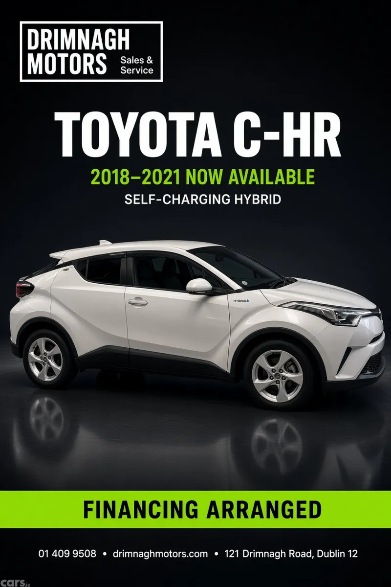 Toyota C-HR SUV, Petrol Hybrid, 2018, White