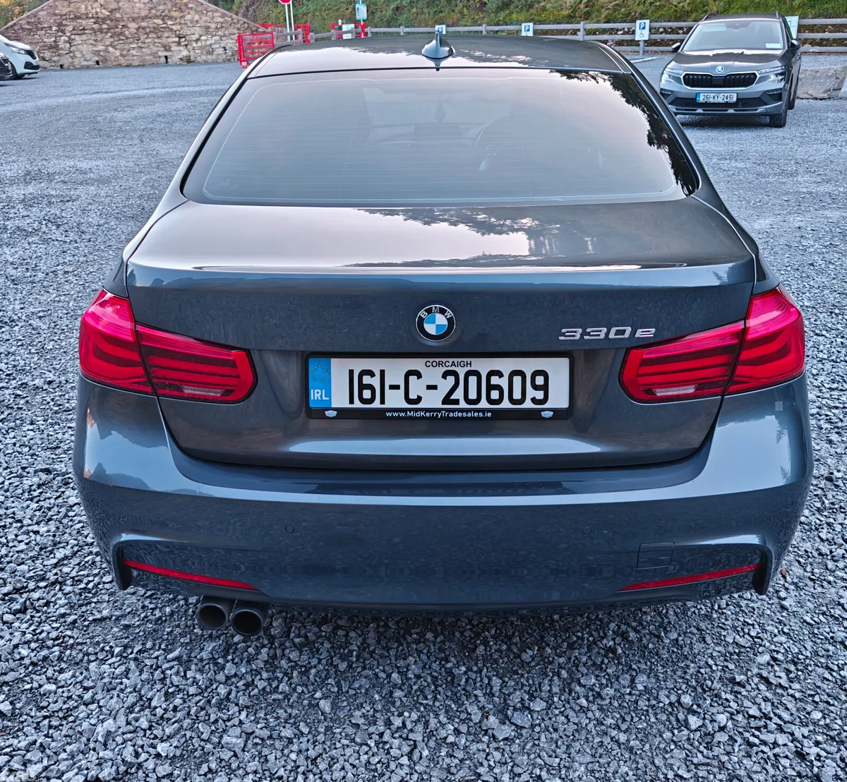 BMW 3-Series Saloon, Petrol Plug-in Hybrid, 2016, Grey