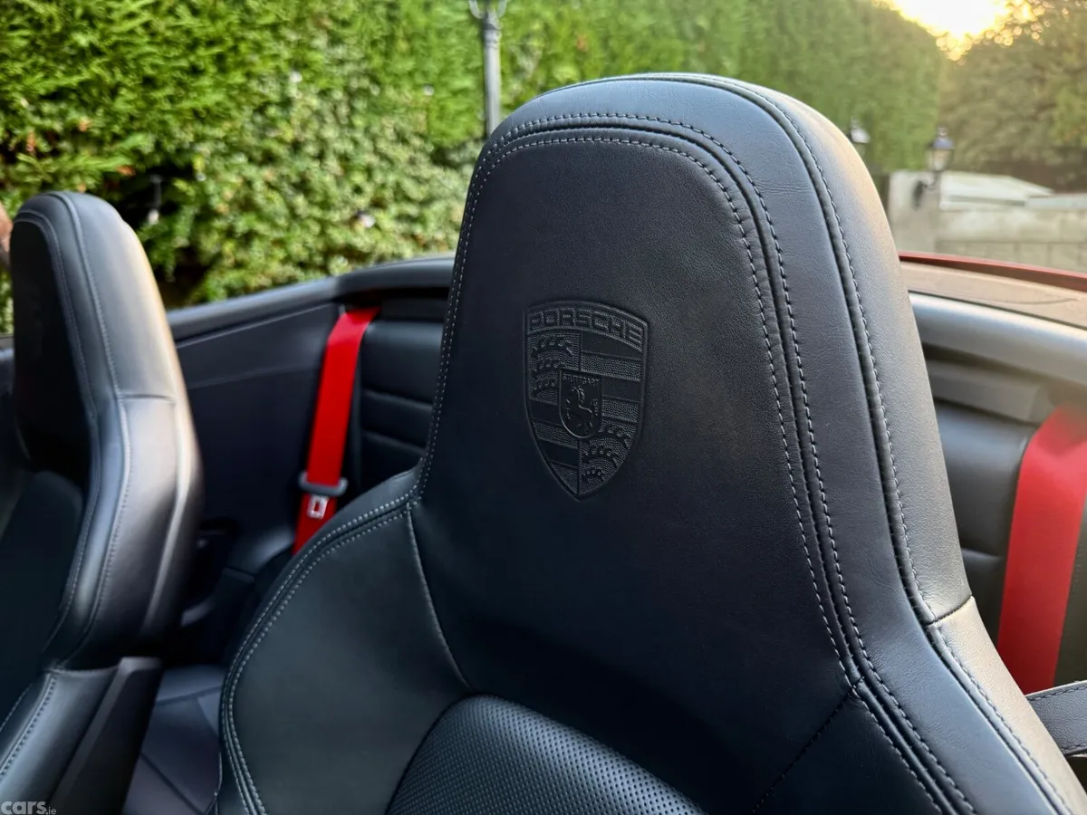Porsche 911 Convertible, Petrol, 2021, Red