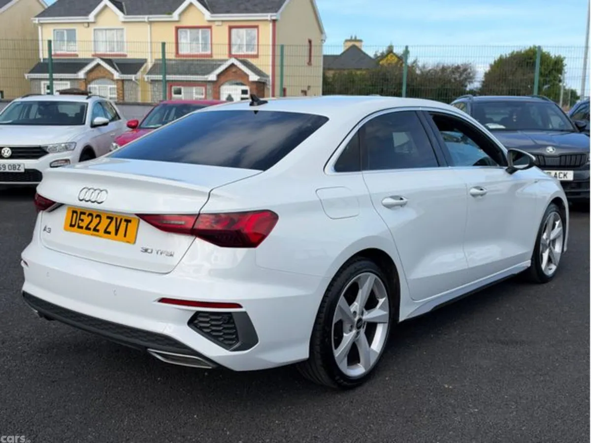 Audi A3 Saloon, Petrol, 2022, White