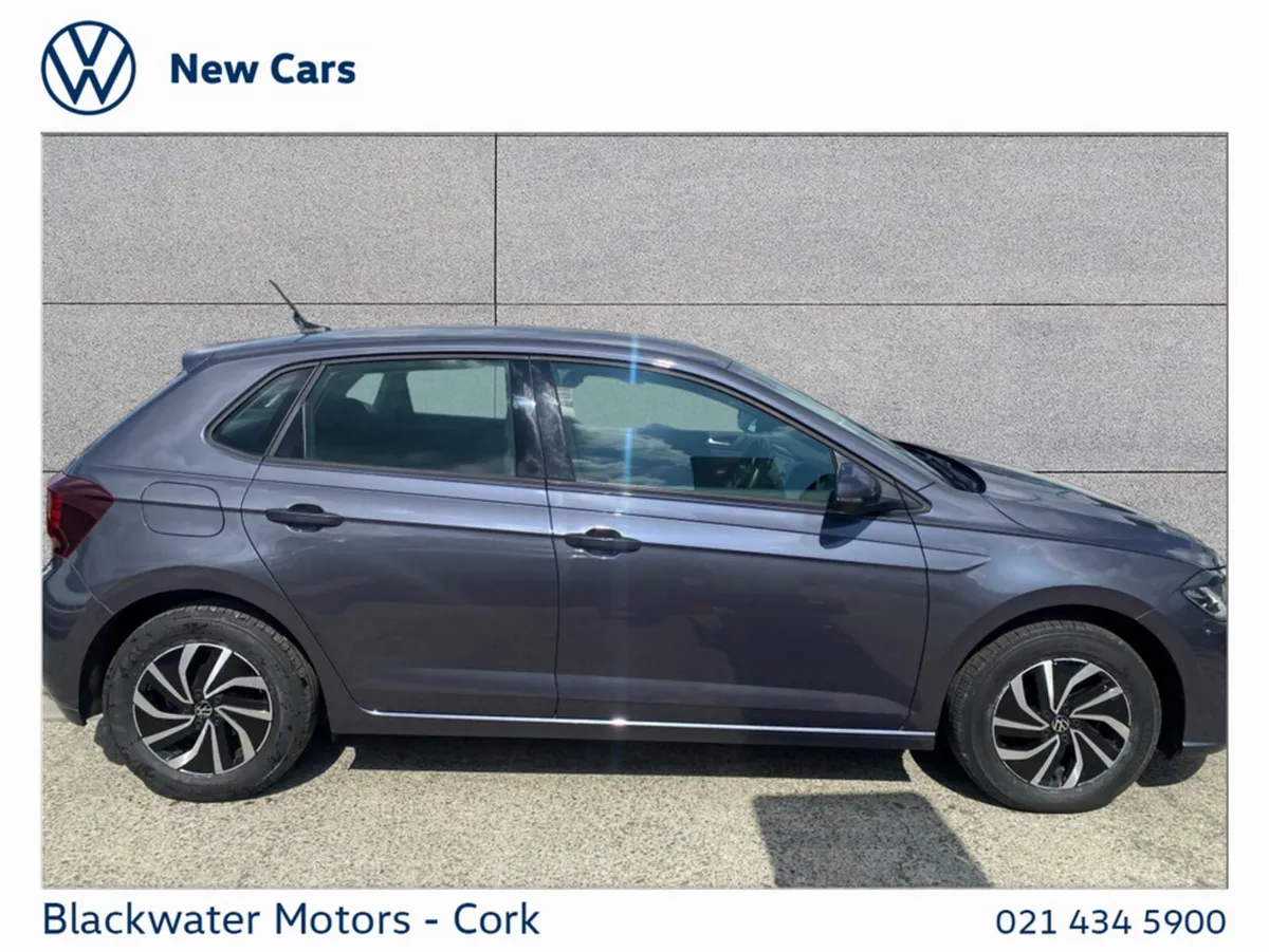Volkswagen Polo Hatchback, Petrol, 2023, Grey