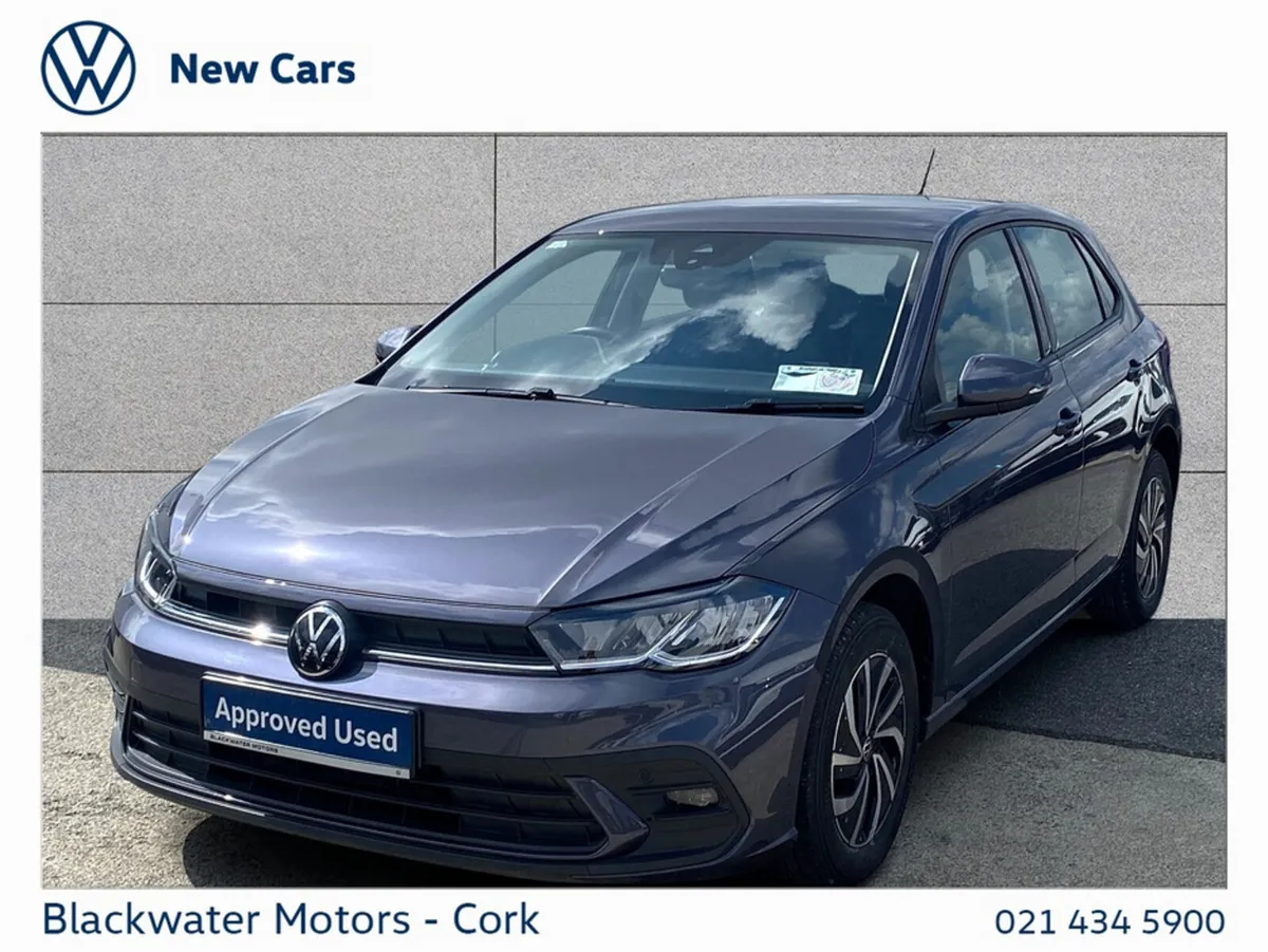 Volkswagen Polo Hatchback, Petrol, 2023, Grey