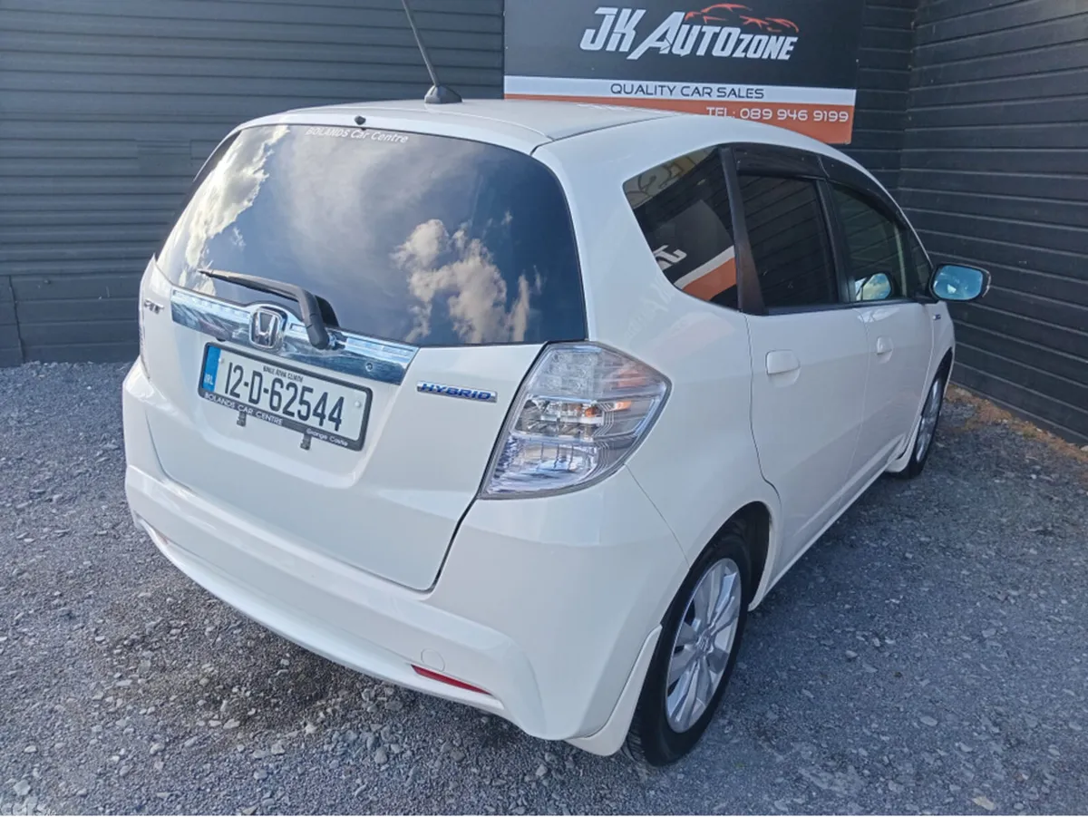 Honda Fit Hatchback, Petrol Hybrid, 2012, White