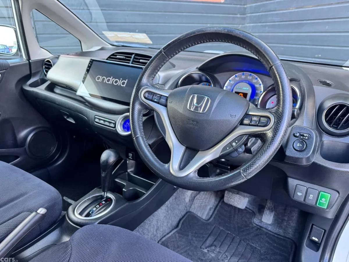 Honda Fit Hatchback, Petrol Hybrid, 2012, White