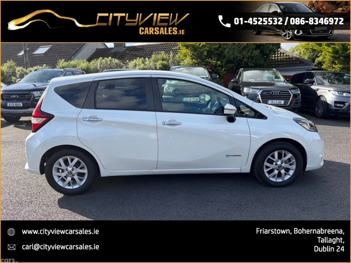 Nissan Note Hatchback, Petrol Hybrid, 2019, White