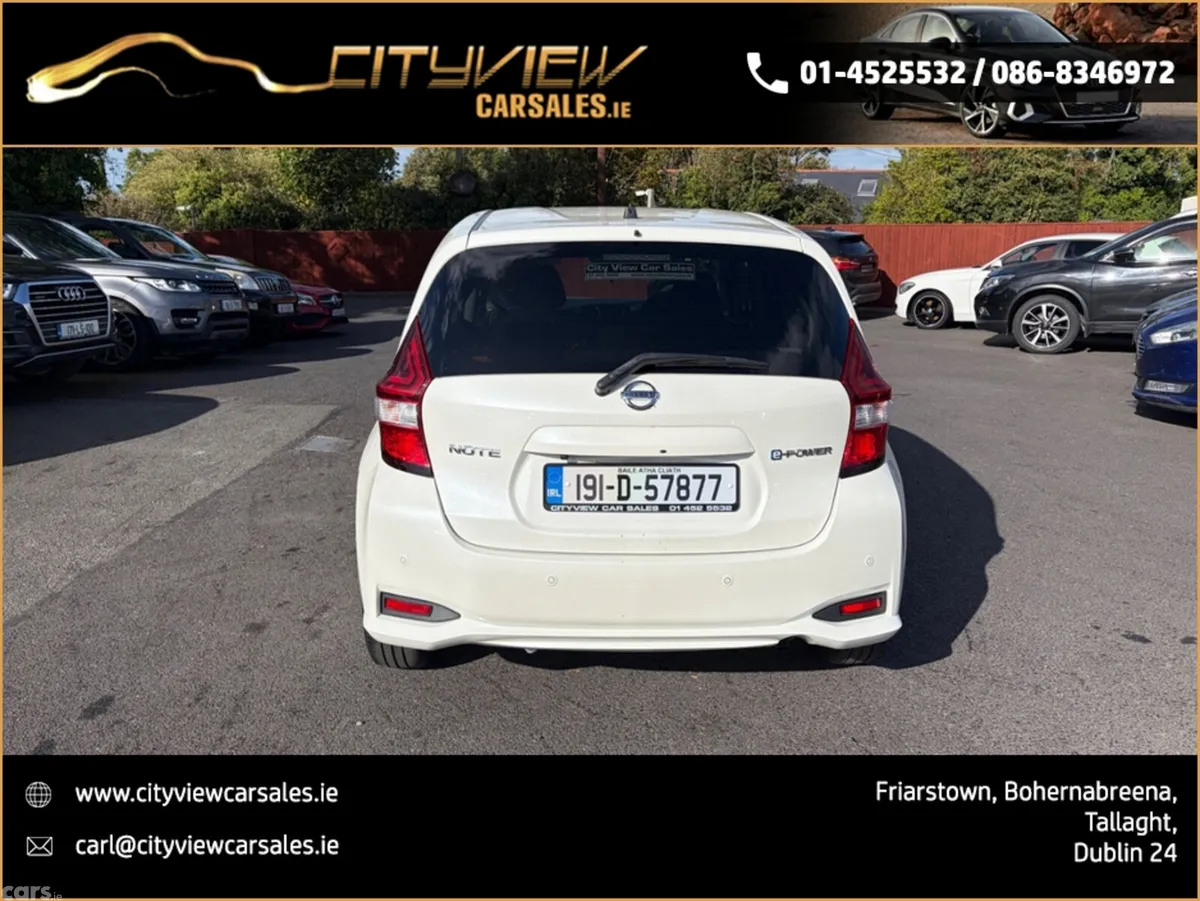Nissan Note Hatchback, Petrol Hybrid, 2019, White