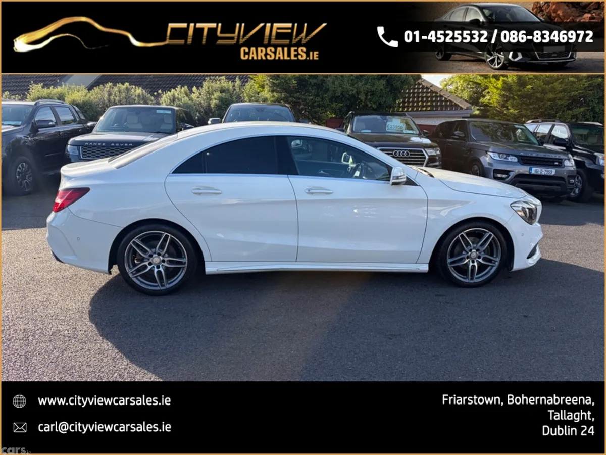 Mercedes-Benz CLA Saloon, Petrol, 2017, White