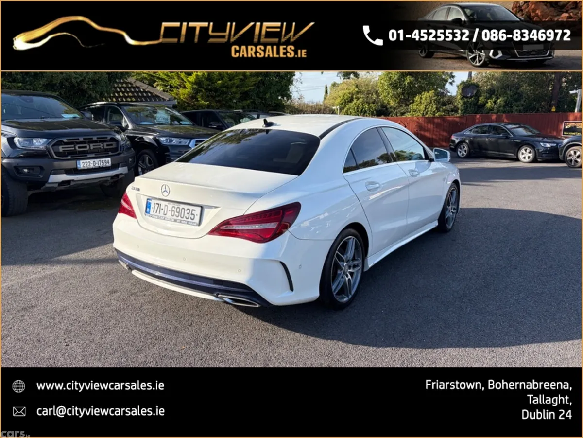 Mercedes-Benz CLA Saloon, Petrol, 2017, White