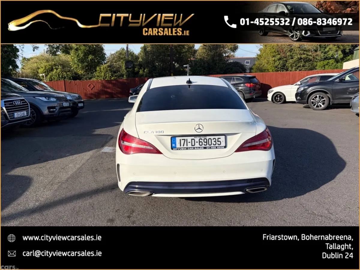 Mercedes-Benz CLA Saloon, Petrol, 2017, White
